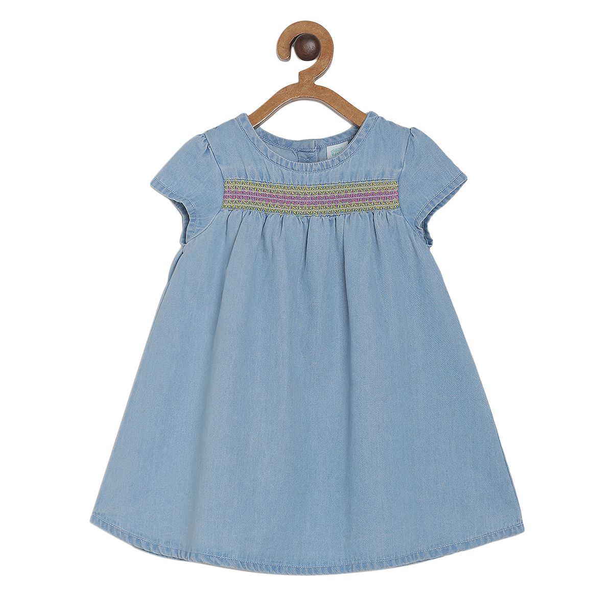 Pack of 3 dress set - light blue for 0-3 Months