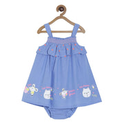 Pack of 3 dress set - light blue for 0-3 Months