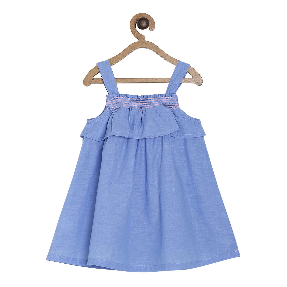 Pack of 3 dress set - light blue for 0-3 Months