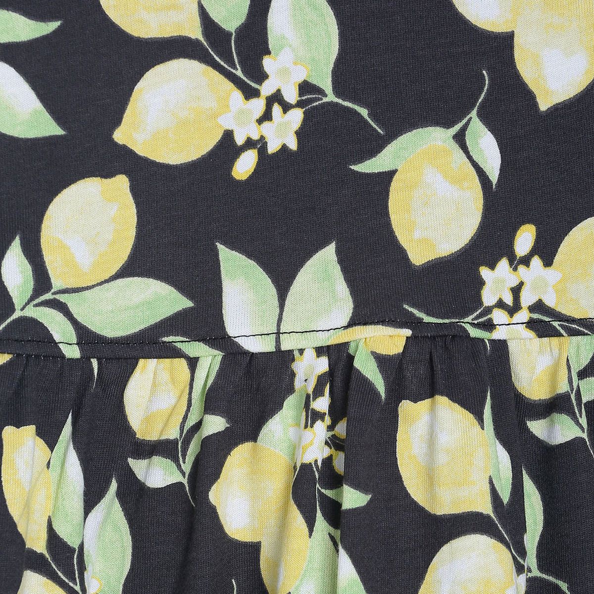 Pack of 1 knit dress - black & white for 0-3 Months