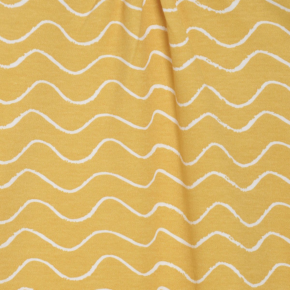 Pack of 1 knit dress - golden yellow for 0-3 Months