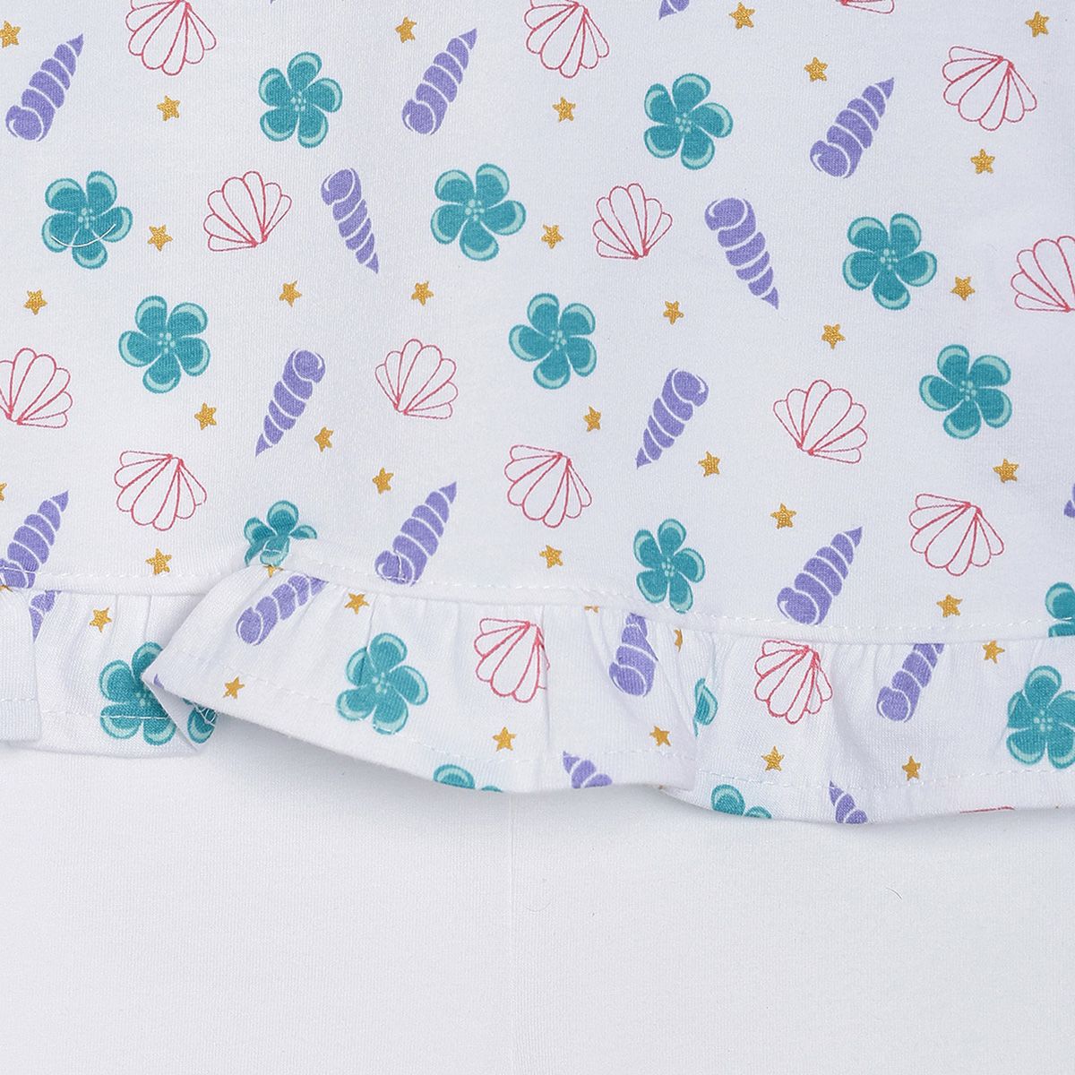 Girls Multi Top & Knit Bottom