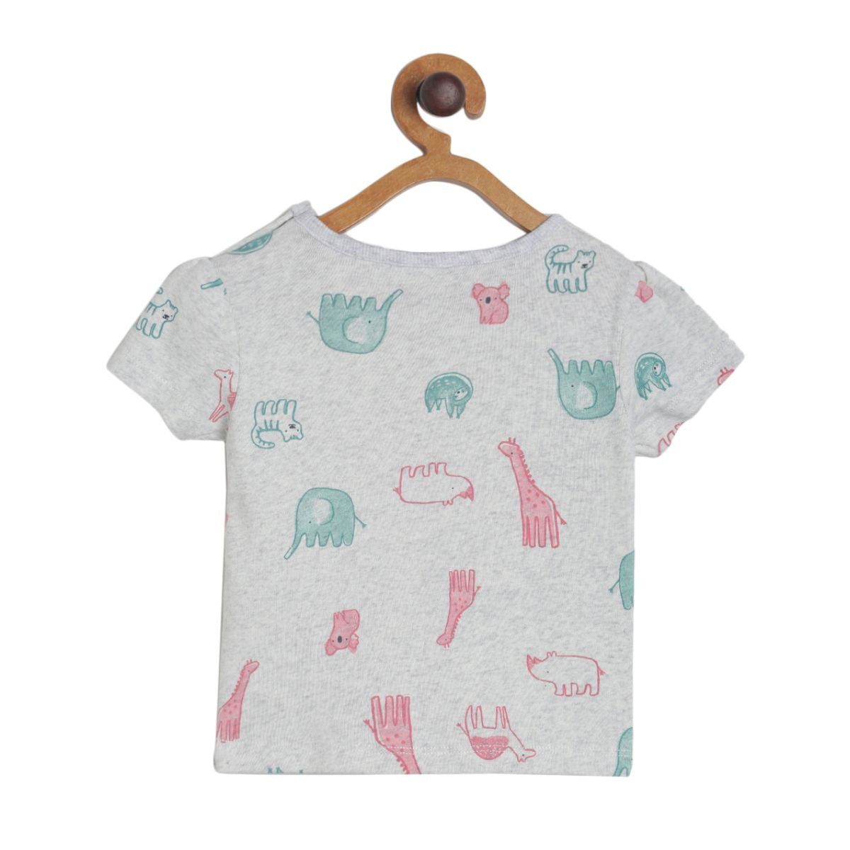 Girls Multi Top & Knit Bottom