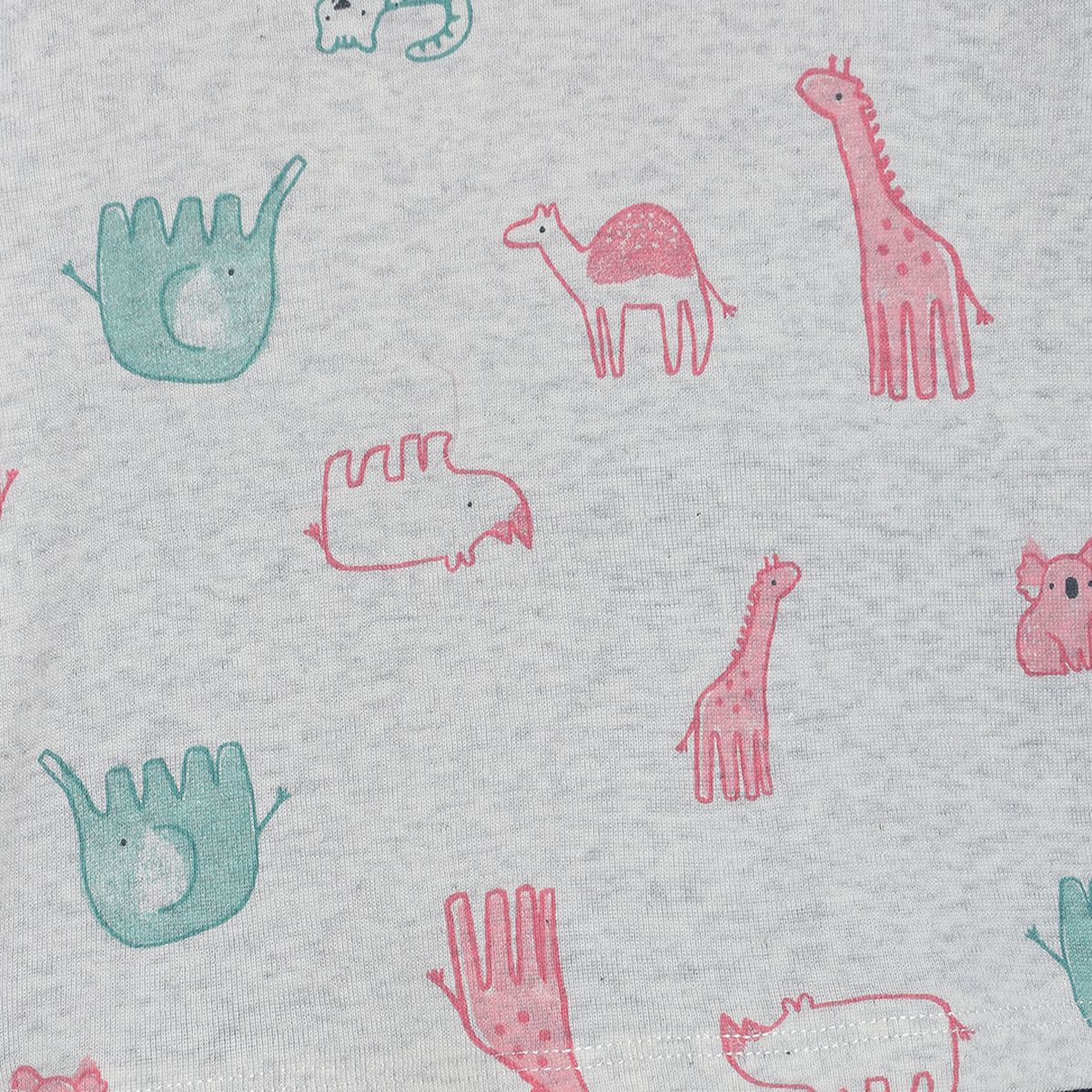 Girls Multi Top & Knit Bottom