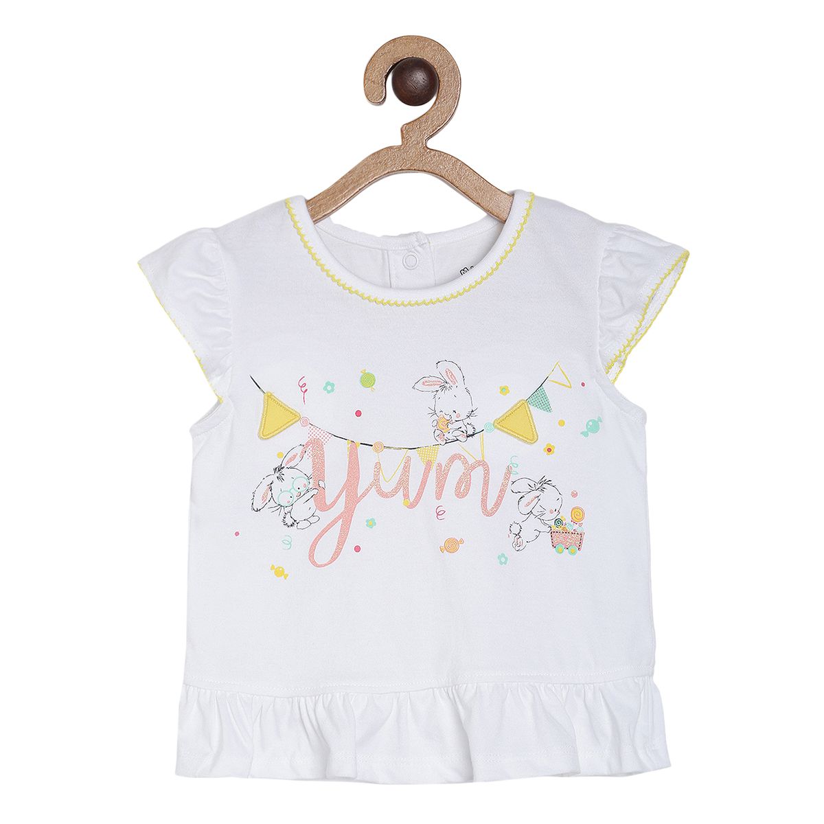 Girls Multi Top And Knit Bottom