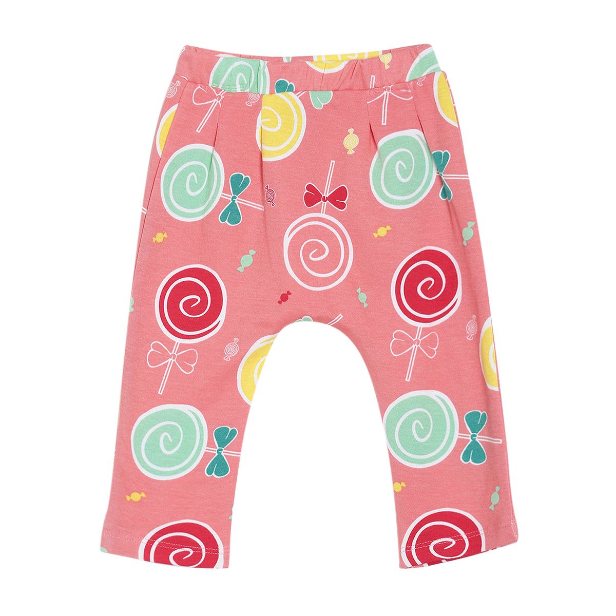 Pack of 2 top & bottom  set - denim blue & pink for 0-3 Months