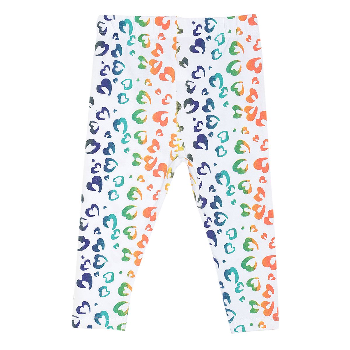 Pack of 2 top and legging set - baby pink & white for 0-3 Months