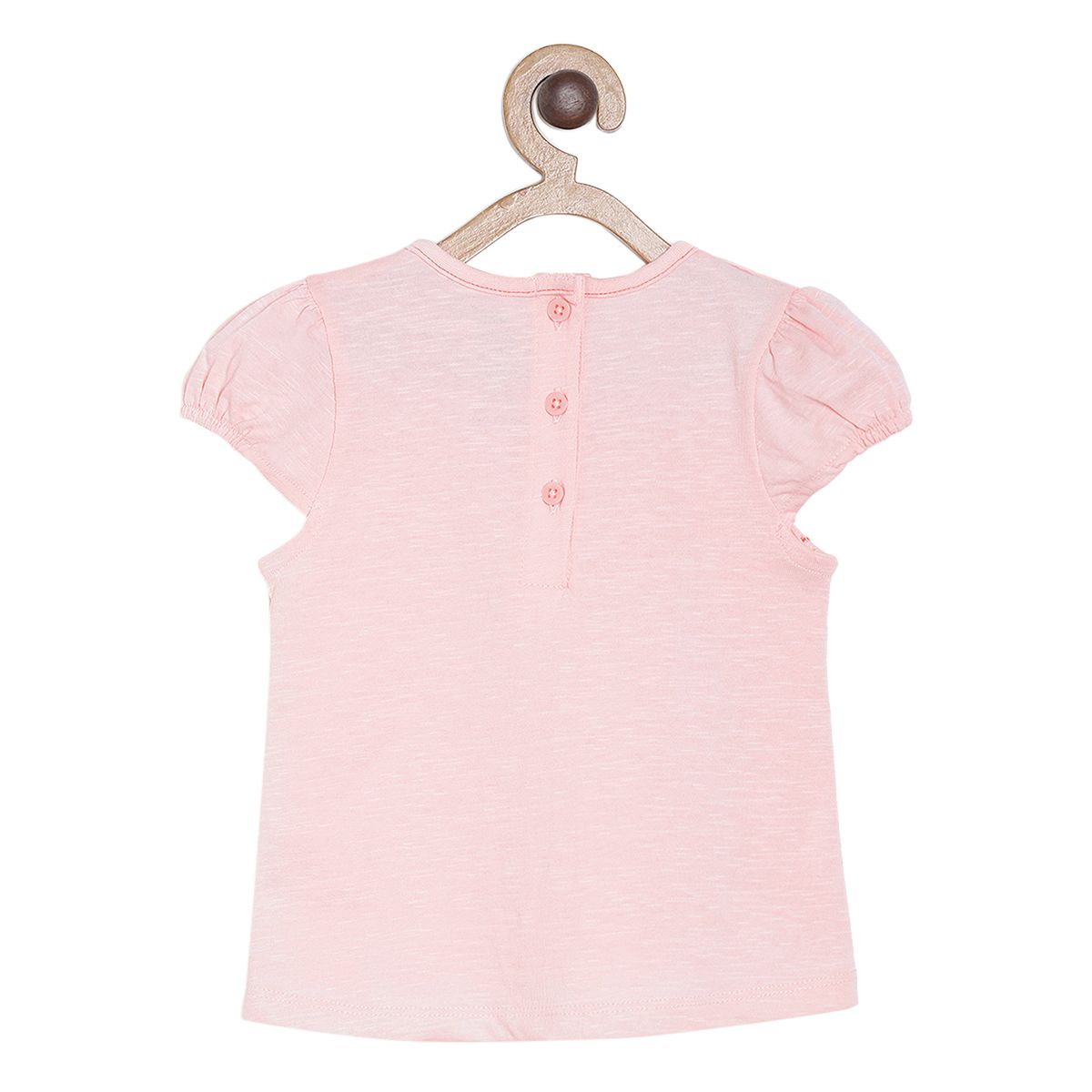 Pack of 2 top and legging set - baby pink & white for 0-3 Months