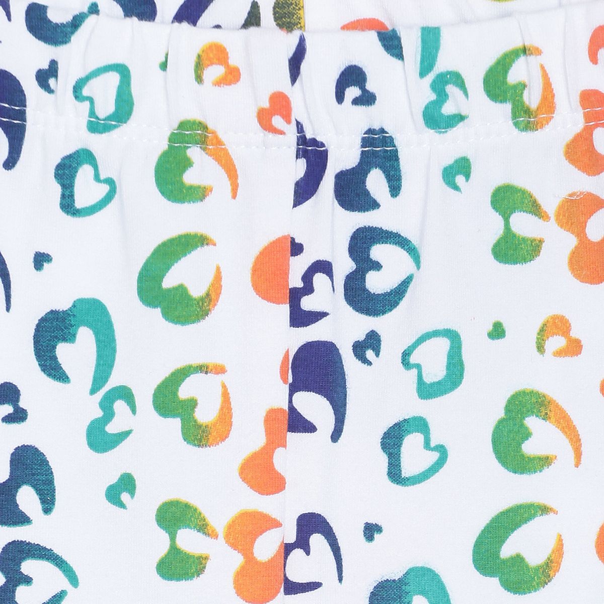 Pack of 2 top and legging set - baby pink & white for 0-3 Months