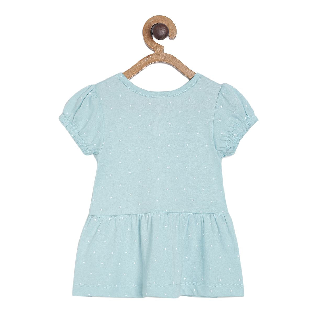 Pack of 2 knit top and knit bottom - baby blue for New Born