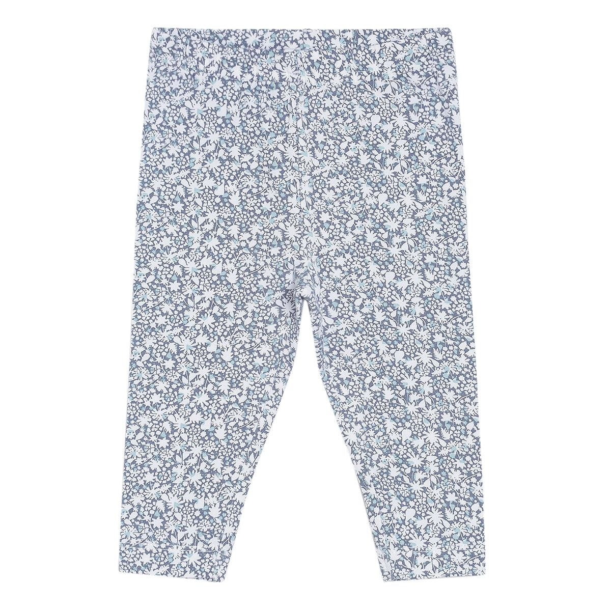 Pack of 2 knit top and knit bottom - baby blue for New Born