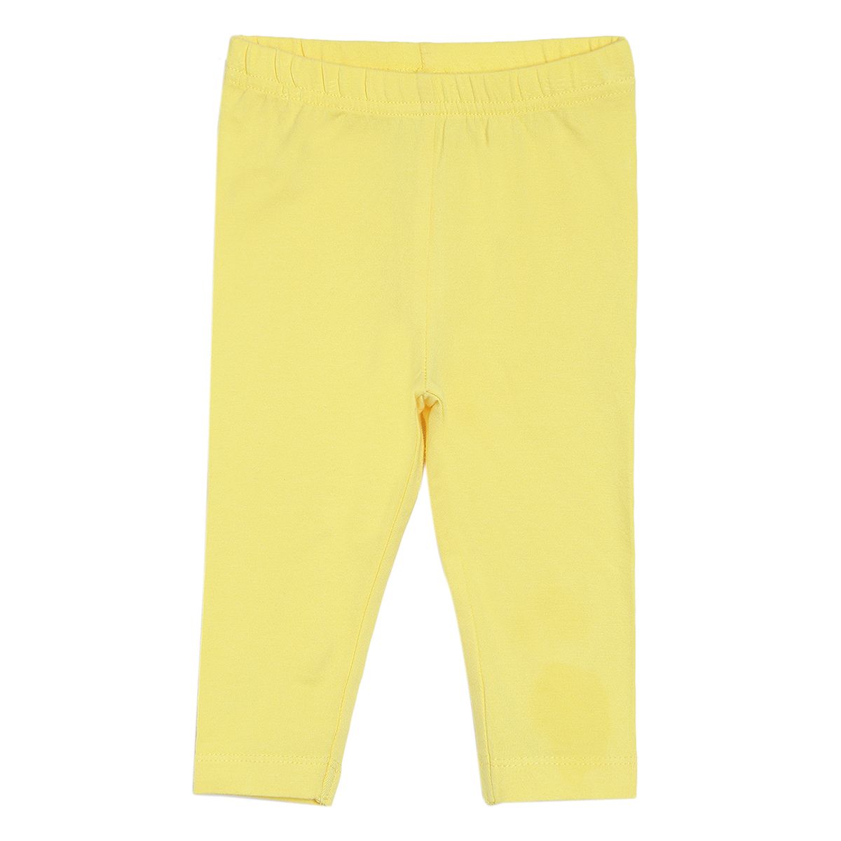 Pack of 2 knit top and knit bottom - white & yellow for New Born