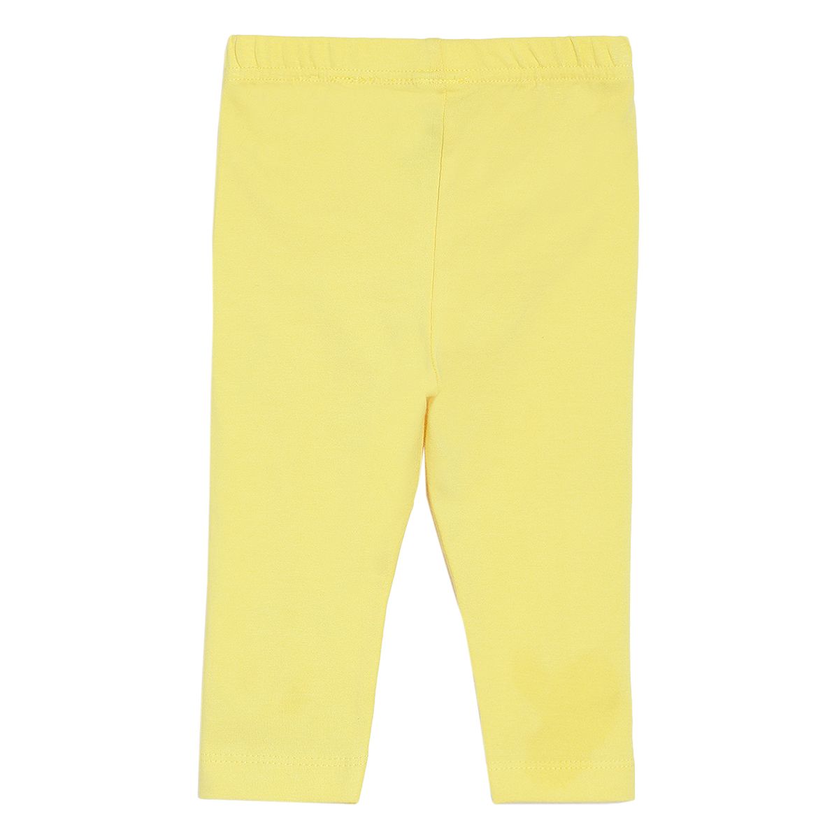 Pack of 2 knit top and knit bottom - white & yellow for New Born