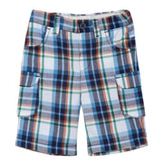 Pack of 1 shorts - dark blue  & white for 3-6 Months