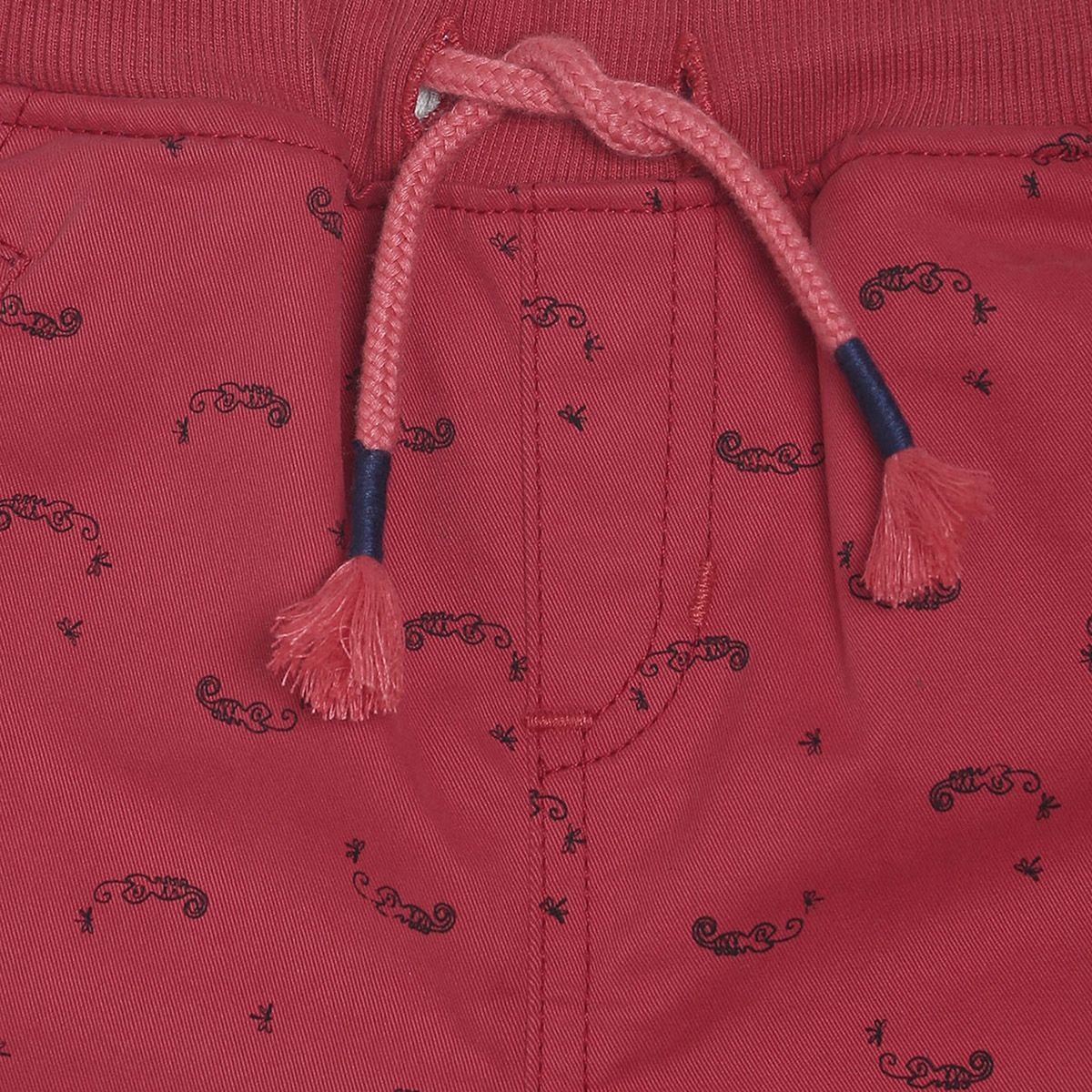 Pack of 1 shorts - red for 3-6 Months