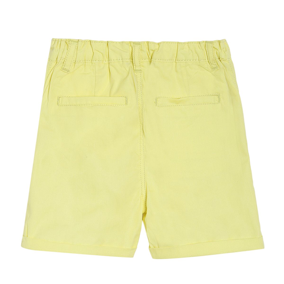 Pack of 1 woven shorts - yellow for 3-6 Months