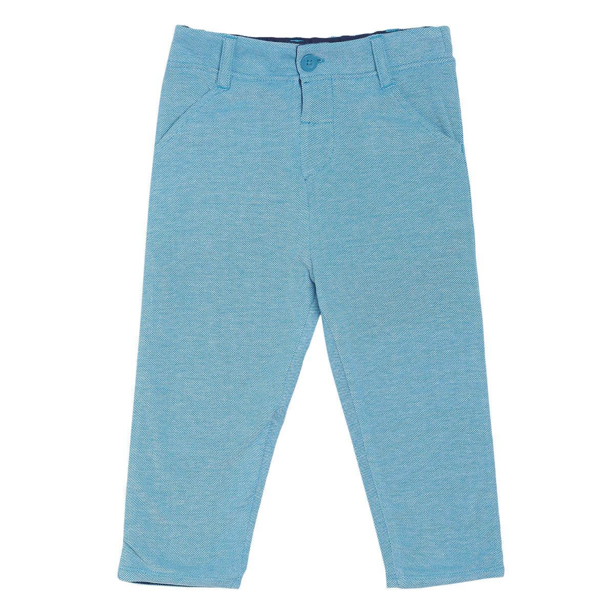 Pack of 2 top & knit bottom - blue for 3-6 Months