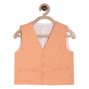 Pack of 1 waistcoat - orange for 3-6 Months