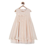 Pack of 1 party dress - peach for 3-6 Months