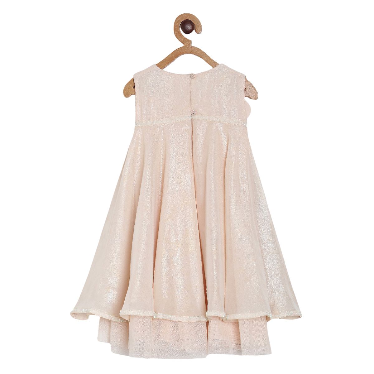 Pack of 1 party dress - peach for 3-6 Months