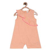 Pack of 1 jumpsuit - coral for 3-6 Months