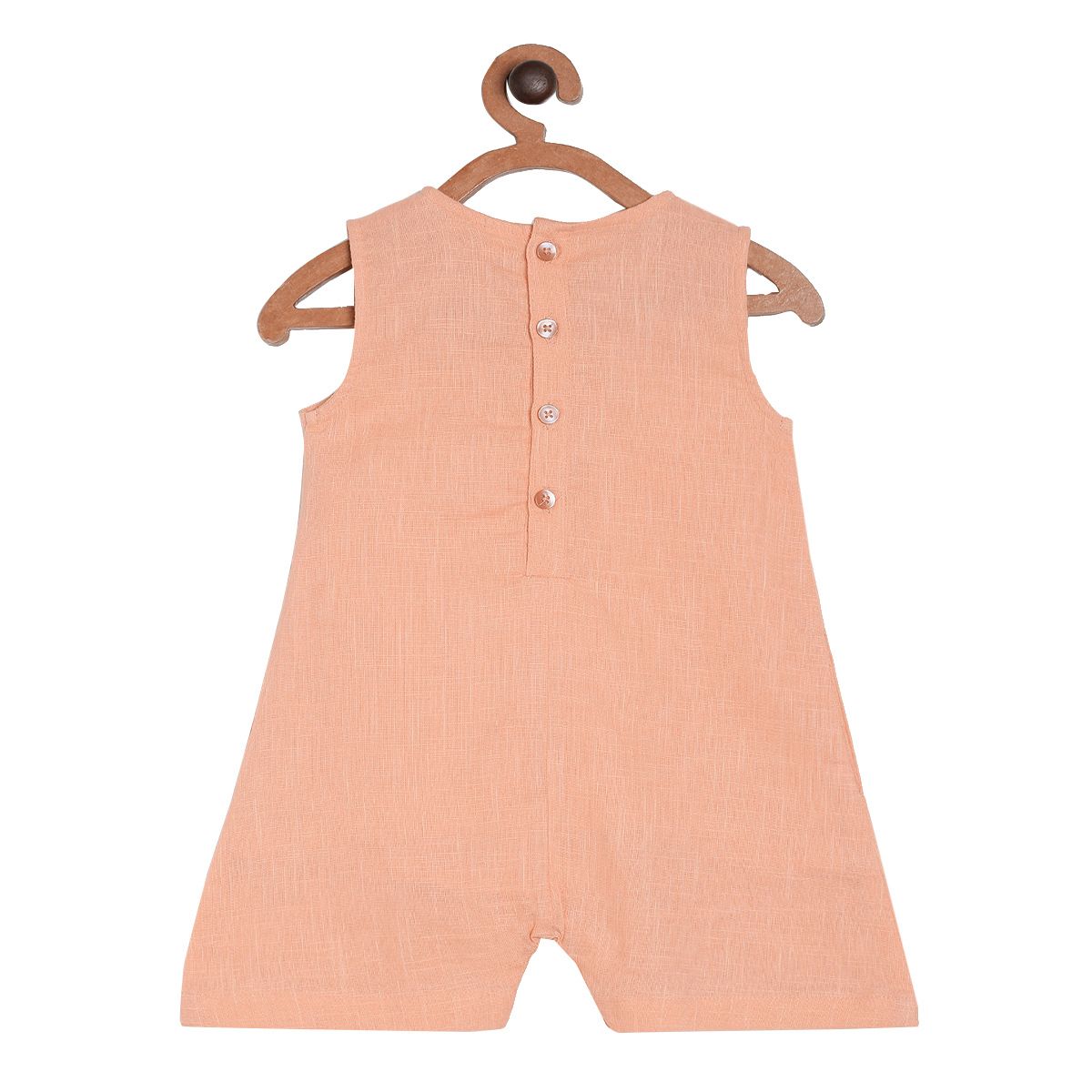 Pack of 1 jumpsuit - coral for 3-6 Months