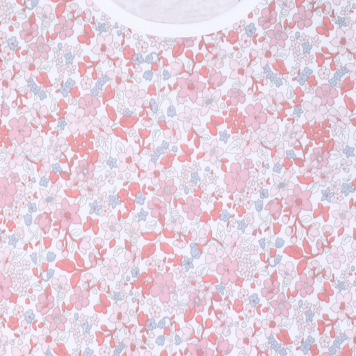 Pack of 1 knit top - white & lavender for 3-6 Months