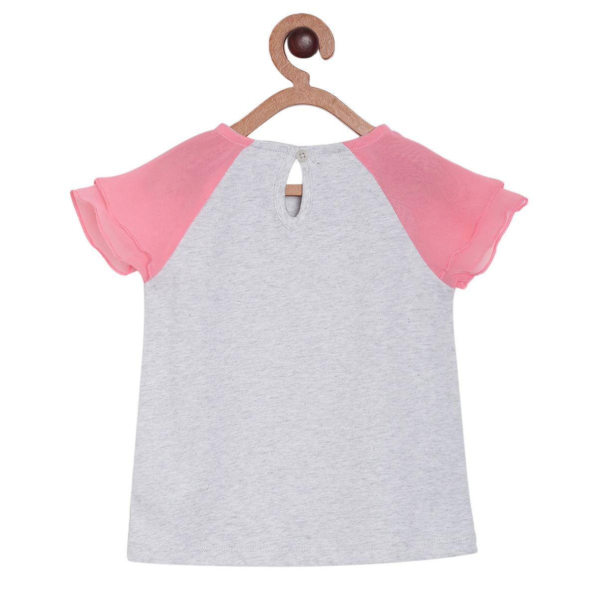 Pack of 1 knit top - grey for 3-6 Months