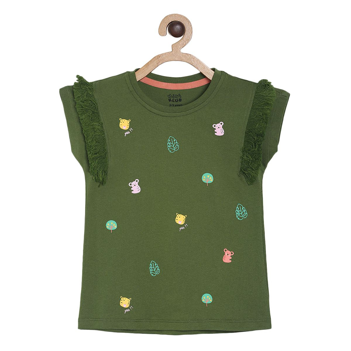 Pack of 1 knit top - green for 3-6 Months