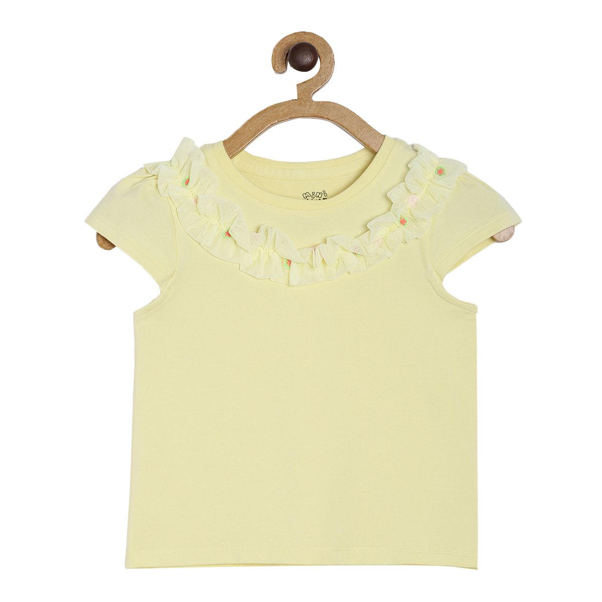 Pack of 1 knit top - yellow for 3-6 Months