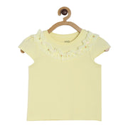 Pack of 1 knit top - yellow for 3-6 Months