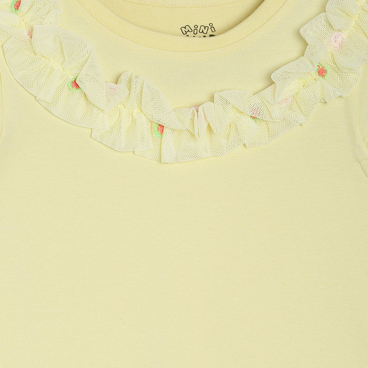 Pack of 1 knit top - yellow for 3-6 Months