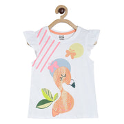 Pack of 1 knit top - white for 3-6 Months