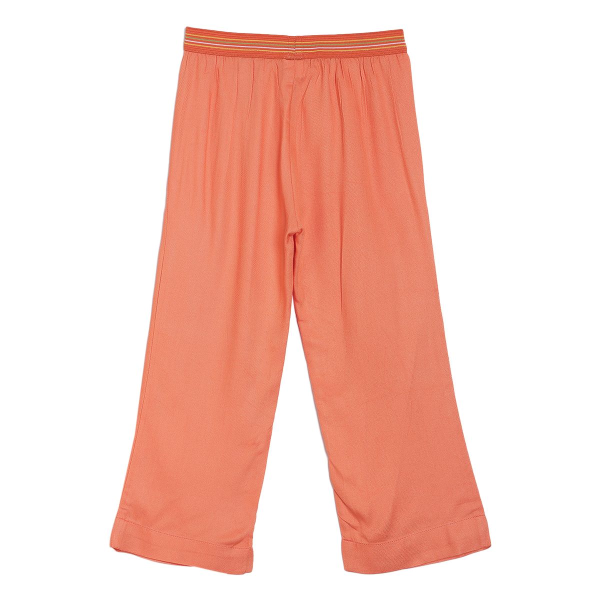 Pack of 1 woven pant - coral for 3-6 Months