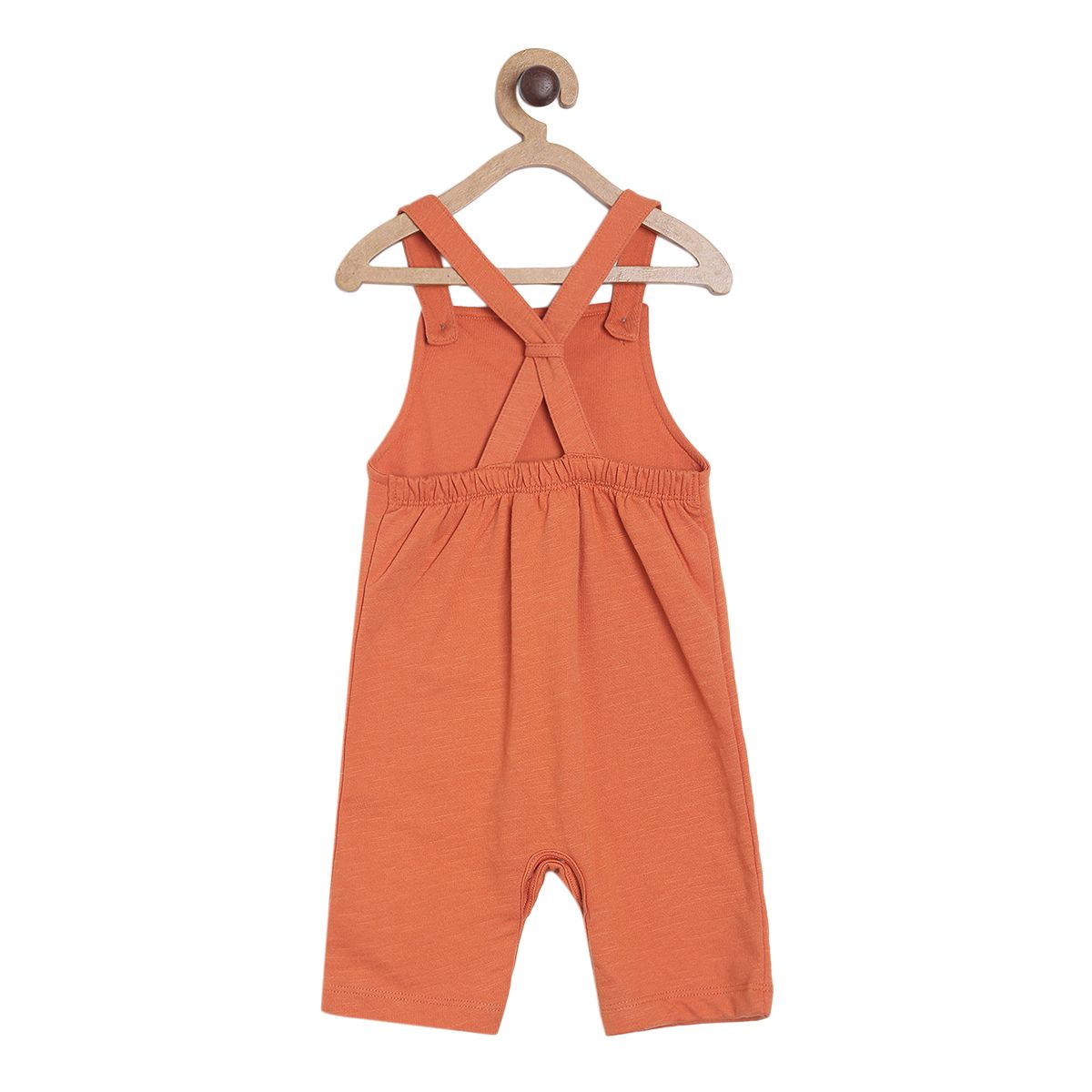 Pack of 1 dungaree - red for New Born