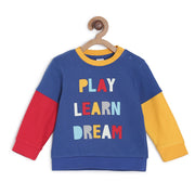 Pack of 1 sweat shirt - blue for 0-3 Months