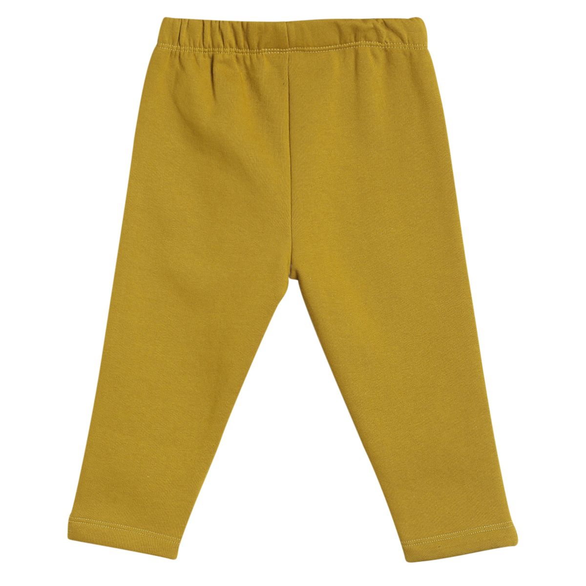 Pack of 2 t-shirt and knit bottom - blue & olive green for 0-3 Months