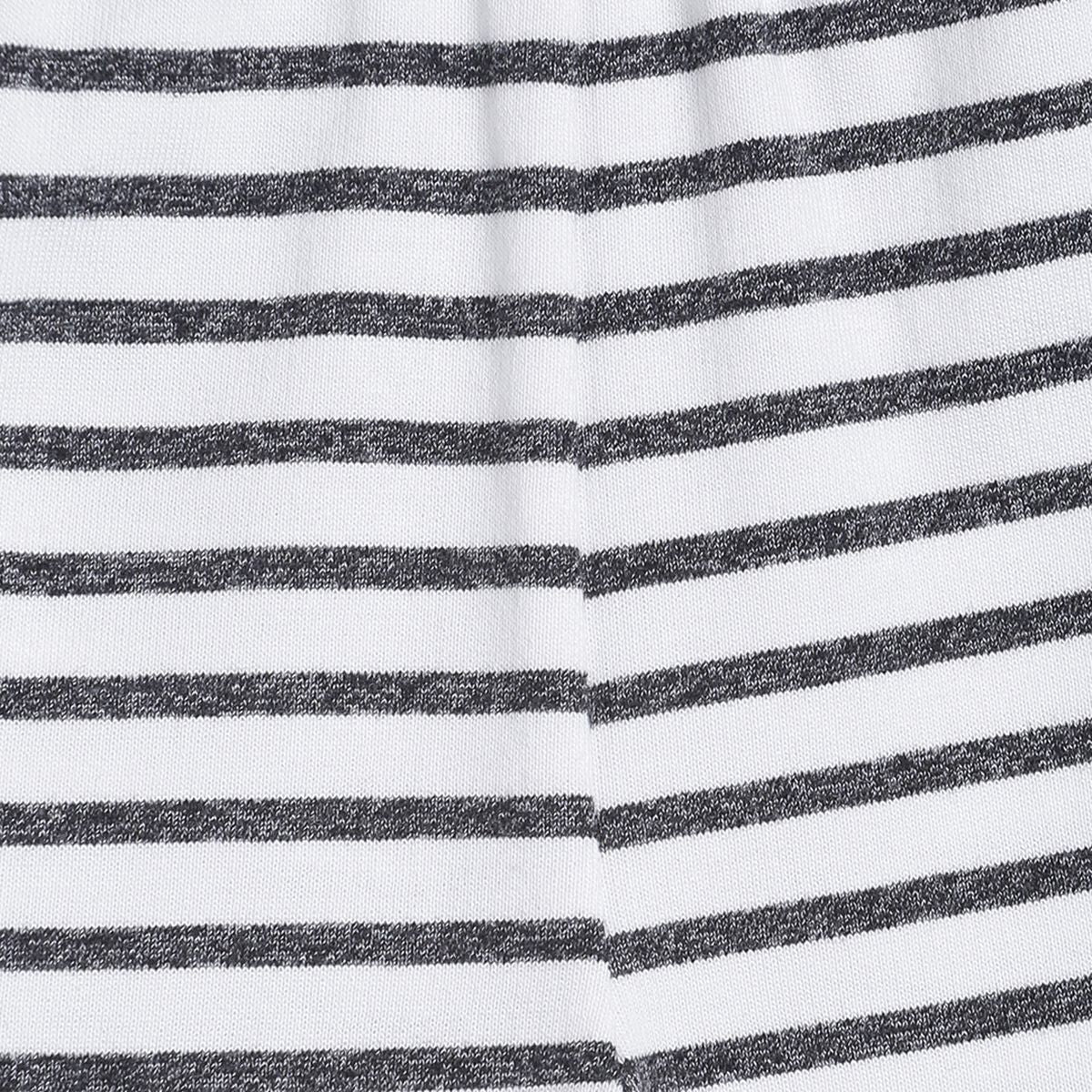 Pack of 2 t-shirt and knit bottom - yeloow & white and blue for 0-3 Months