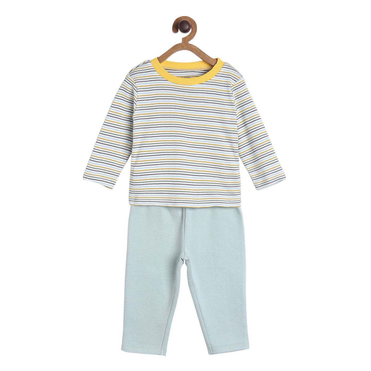 Boys Multi T-Shirt and Knit Bottom