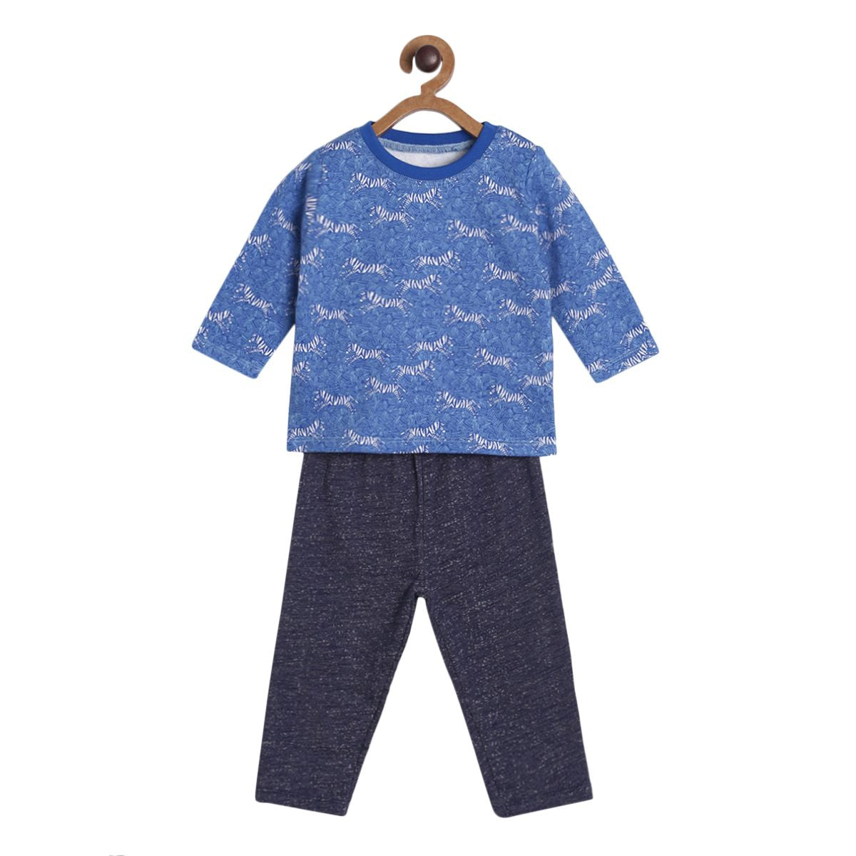 Boys Multi T-Shirt and Knit Bottom