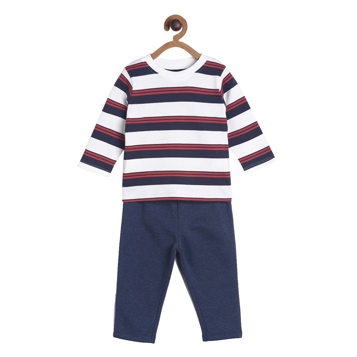 Boys Multi T-Shirt and Knit Bottom