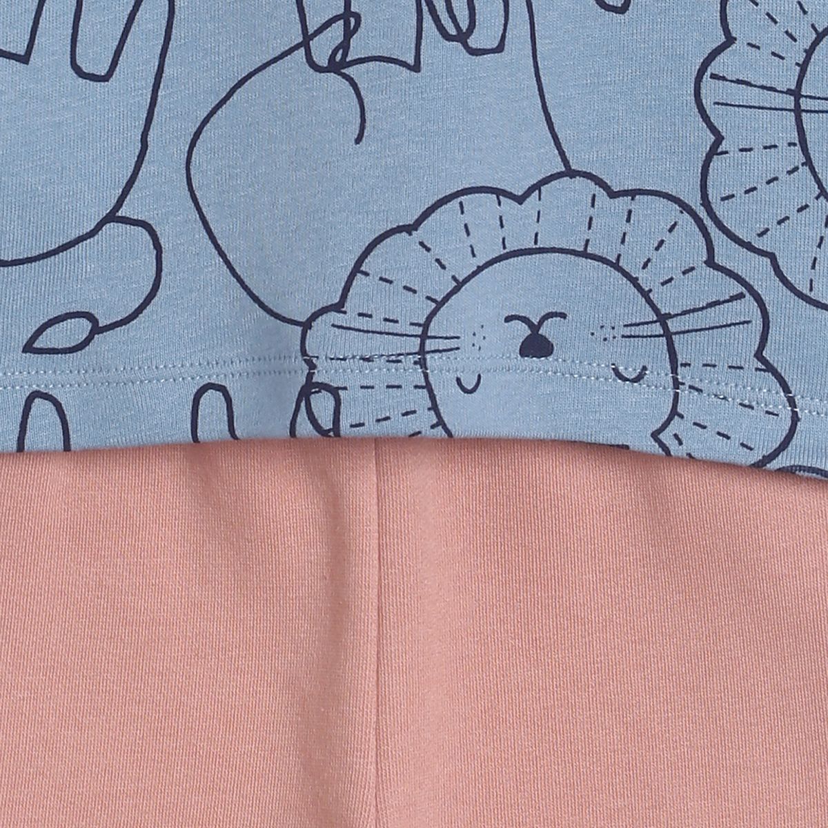 Boys Multi T-Shirt and Knit Bottom