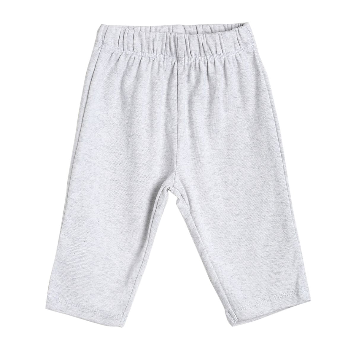 Pack of 2 t-shirt and knit bottom - grey & white for 0-3 Months