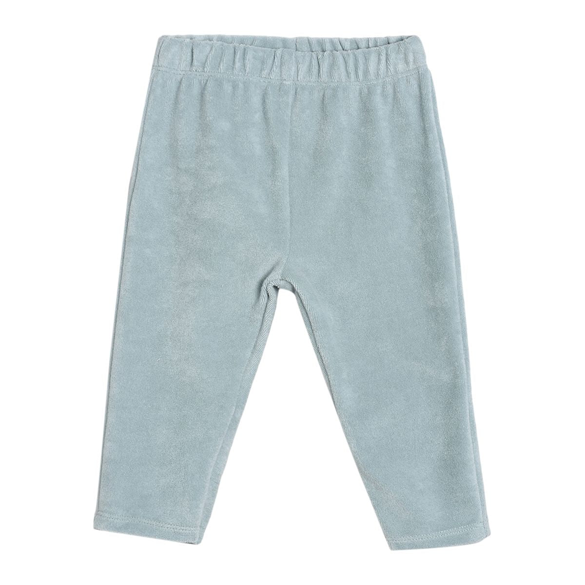 Pack of 2 t-shirt and knit bottom - sky blue & grey for 0-3 Months