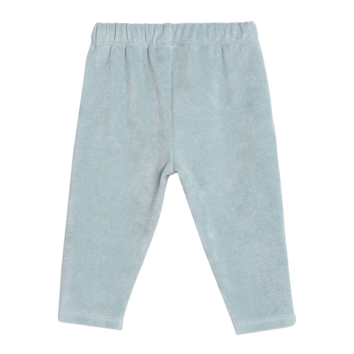 Pack of 2 t-shirt and knit bottom - sky blue & grey for 0-3 Months