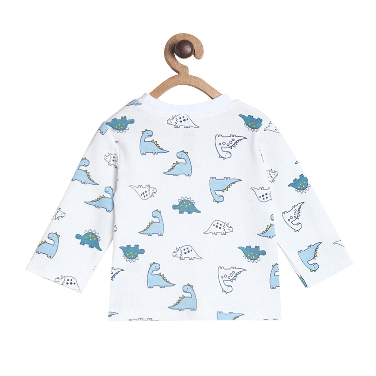 Pack of 2 t-shirt and bottom - offwhite for 0-3 Months