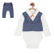 Boys Multi Bodysuit and Knit Bottom