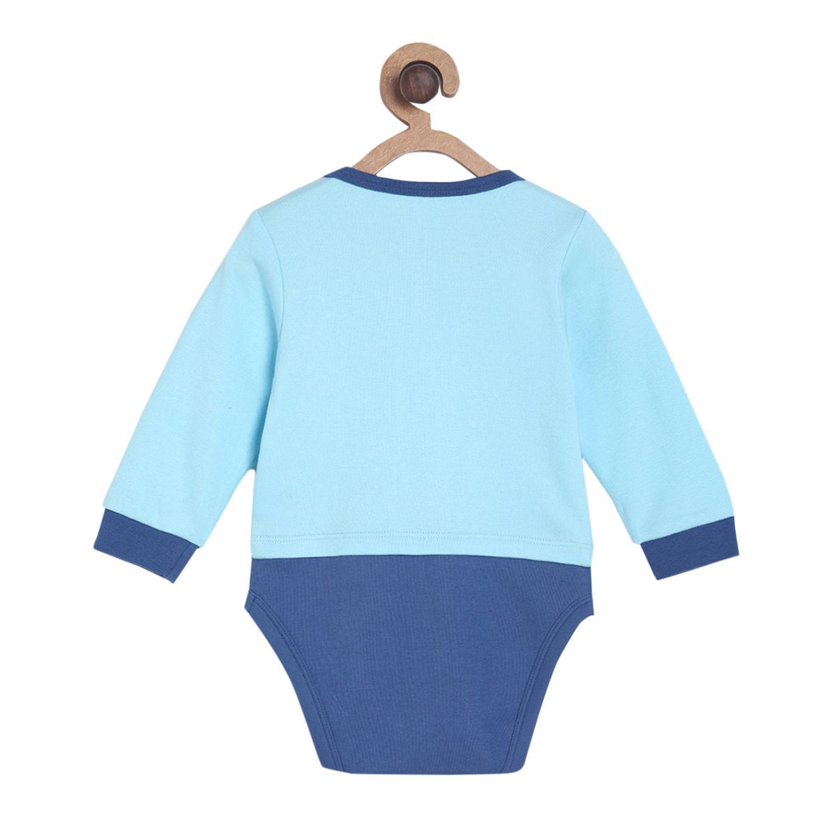 Boys Blue Bodysuit and Knit Bottom