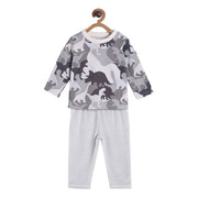 Boys Multi T-Shirt and Knit Bottom