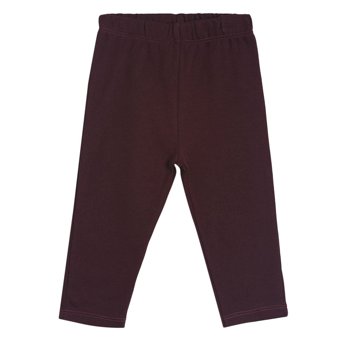 Pack of 2 t-shirt and knit bottom - light brown & choclate brown for 0-3 Months